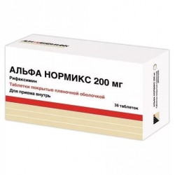 Buy Alpha Normix Tablets 200mg №36