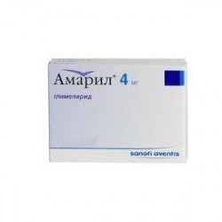 Buy Amaril tablets 4 mg №90