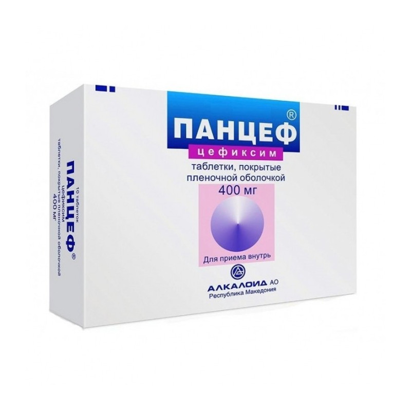 Buy Pancef coated tablets 400mg №10