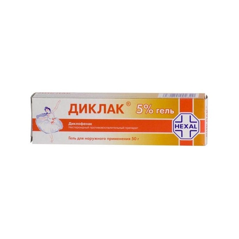 Buy Diclak gel 5% 50g