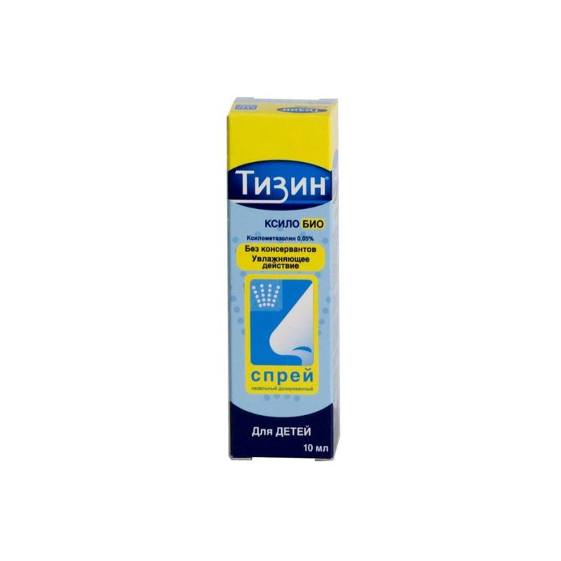 Buy Tizin xylo bio 0.05% nasal spray 10ml