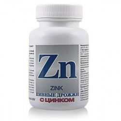 Buy Brewer's yeast with zinc tablets №100