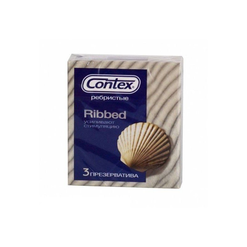 Buy Contex condoms ribbed ribbed No. 3