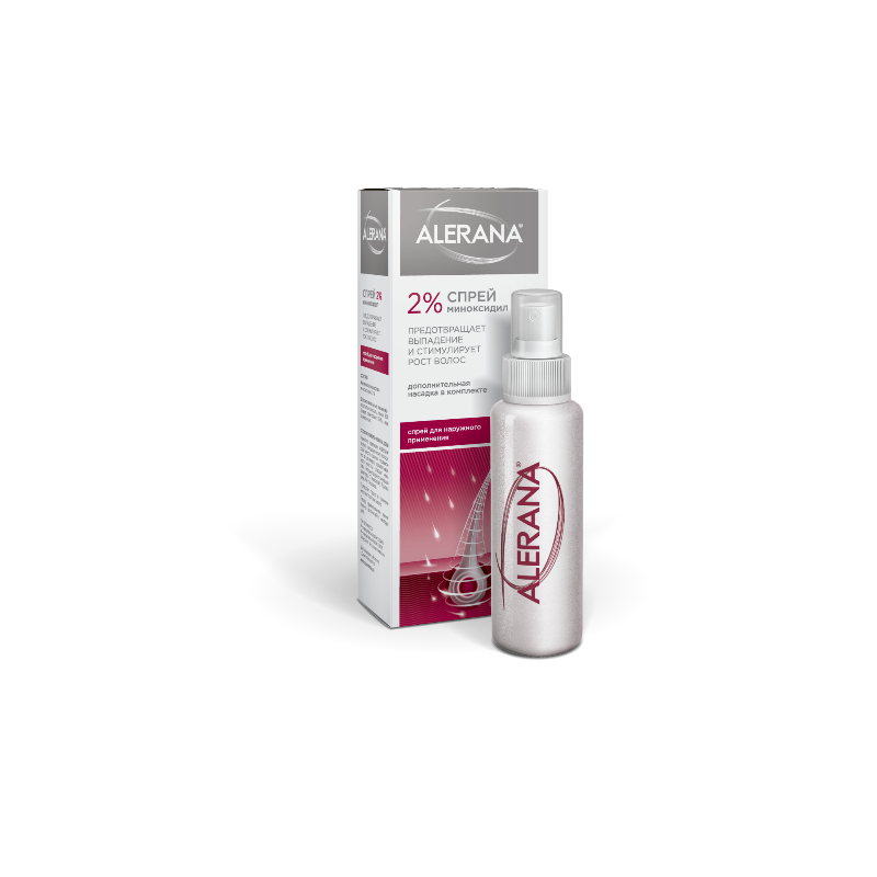 Buy Alerana (Alerana) spray for external use 2% 60ml
