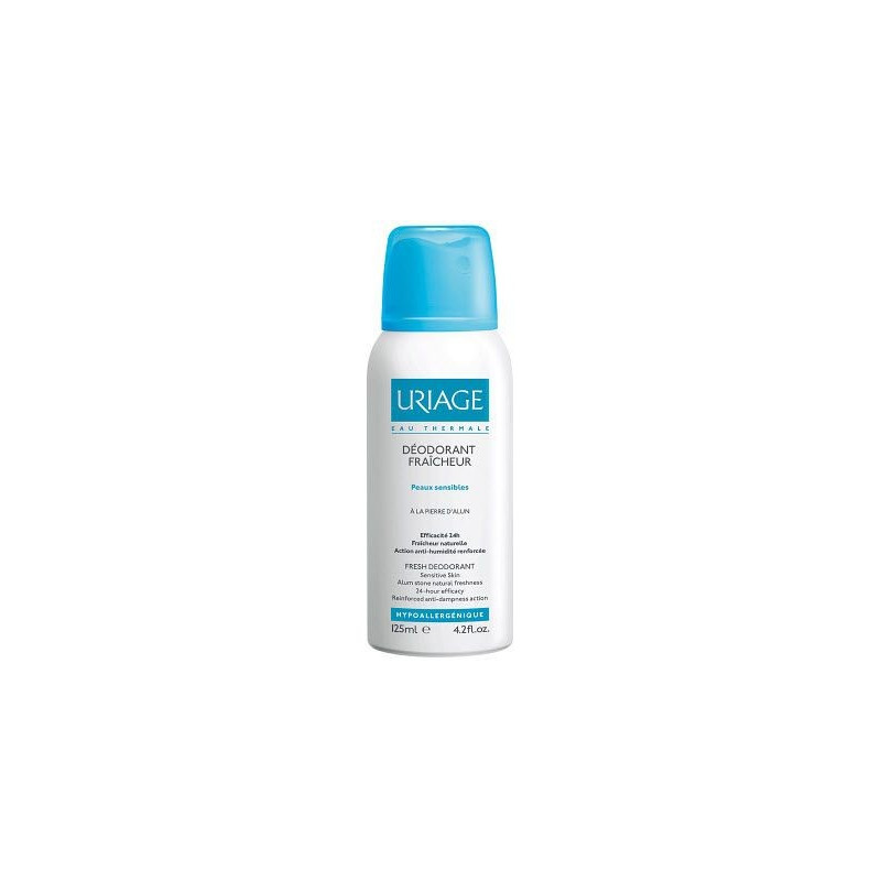 Buy Uriage (uyazh) refreshing deodorant with alum stone 125ml