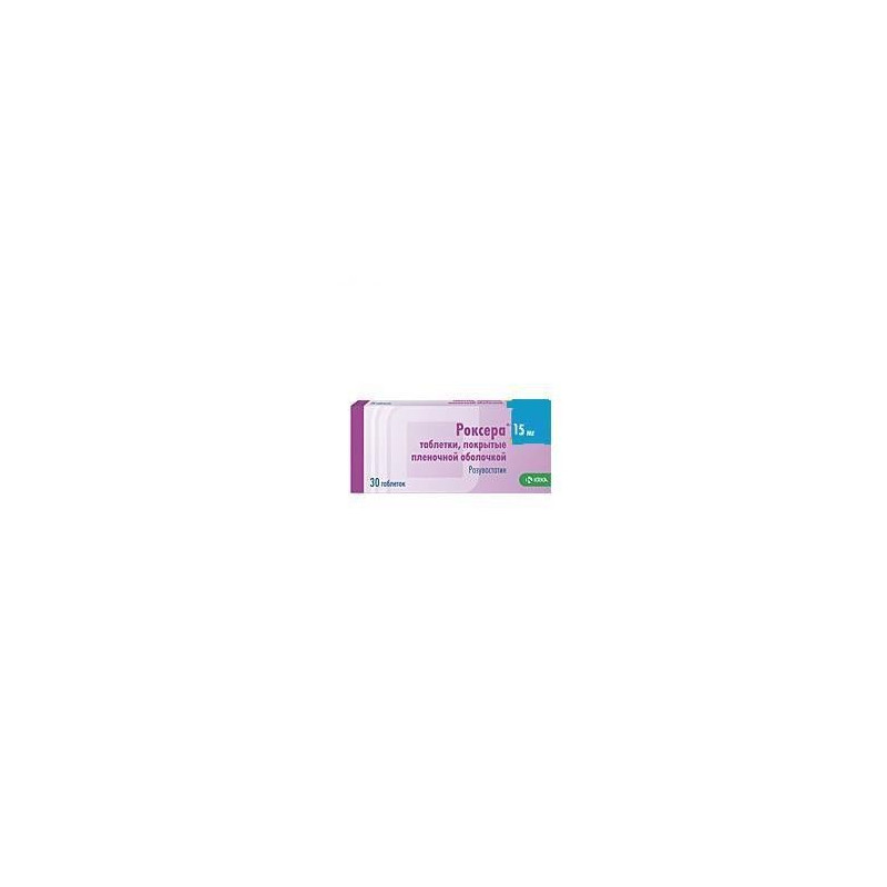 Buy Roxera tablets 15 mg number 30