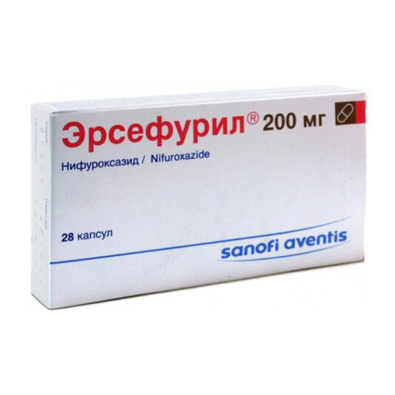 Ercefuryl capsules 200mg №28