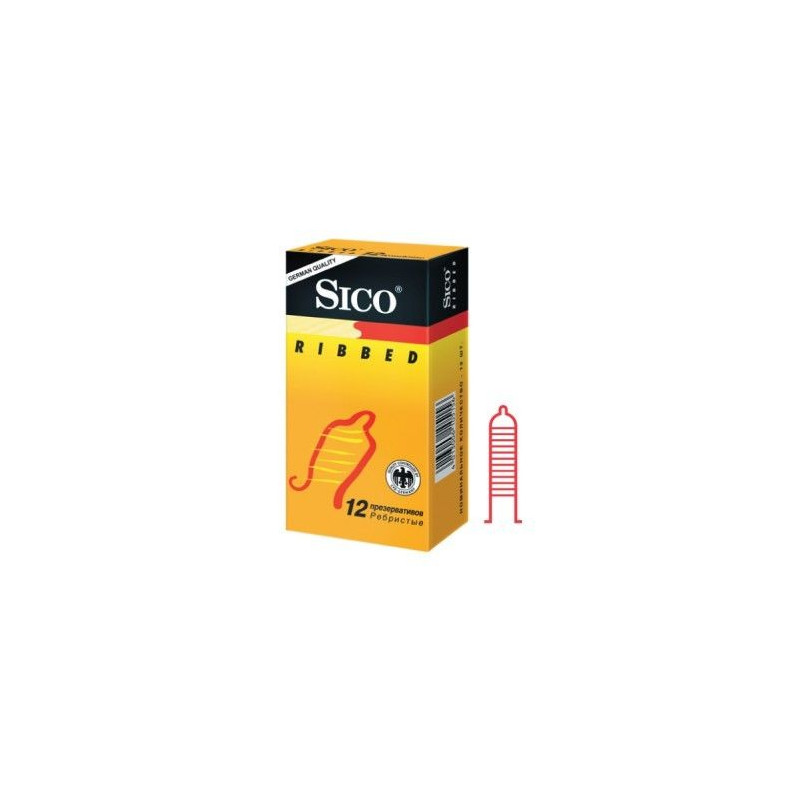 Buy Siko condoms ribbed No. 12