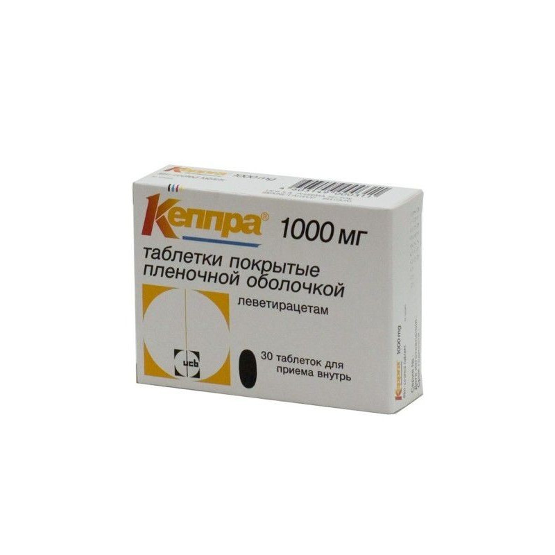 Buy Keppra coated tablets 1000mg №30