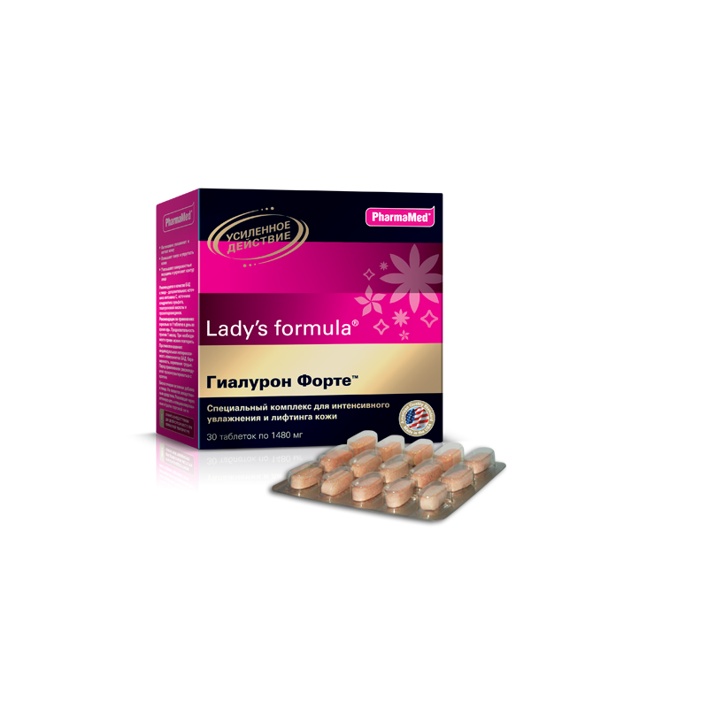 Buy Lady-with formula hyaluron forte №30