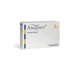 Buy Amaril tablets 3 mg №90