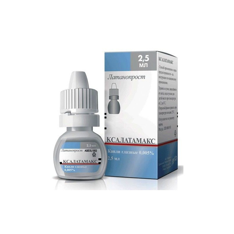 Buy Xalatamax eye drops bottle 0.005% 2.5ml