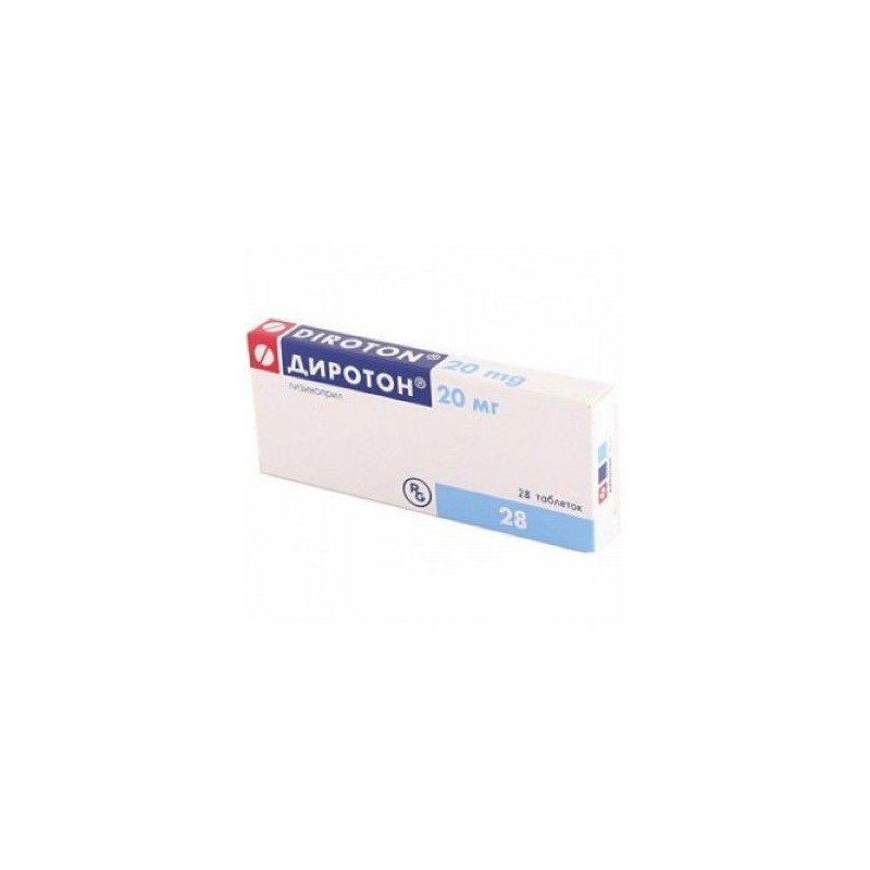 Buy Diroton tablets 20 mg number 28