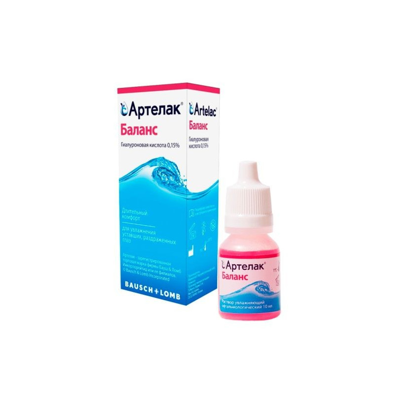 Buy Artelac Balance Moisturizing Ophthalmologic Bottle 10ml
