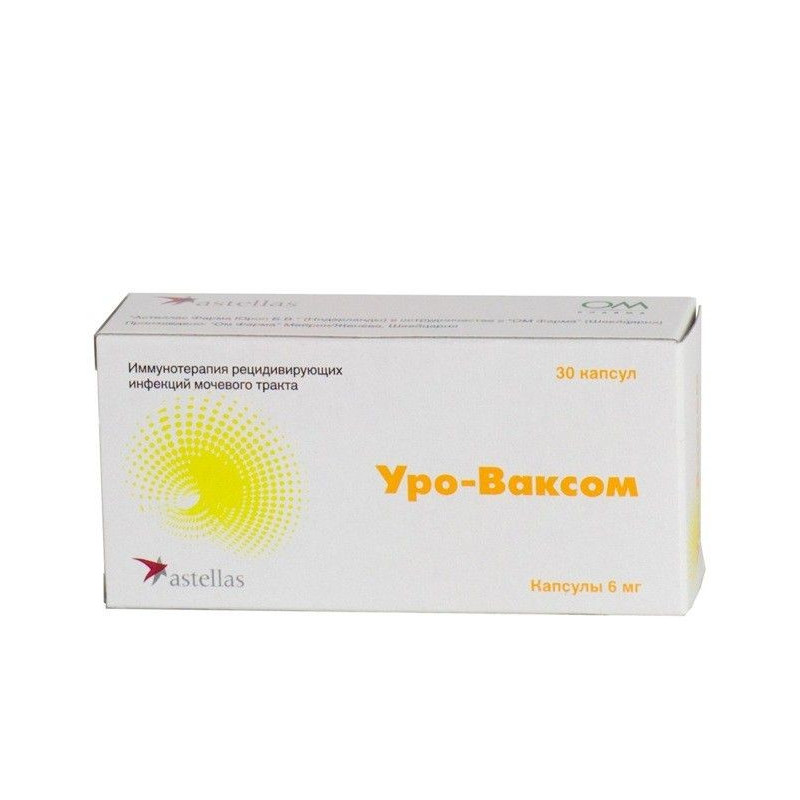 Buy Uro-Vaksom capsules 6mg №30