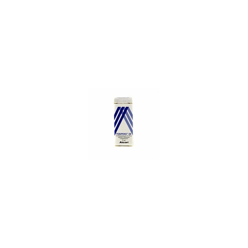 Buy Tobrex 2x eye drops 5ml