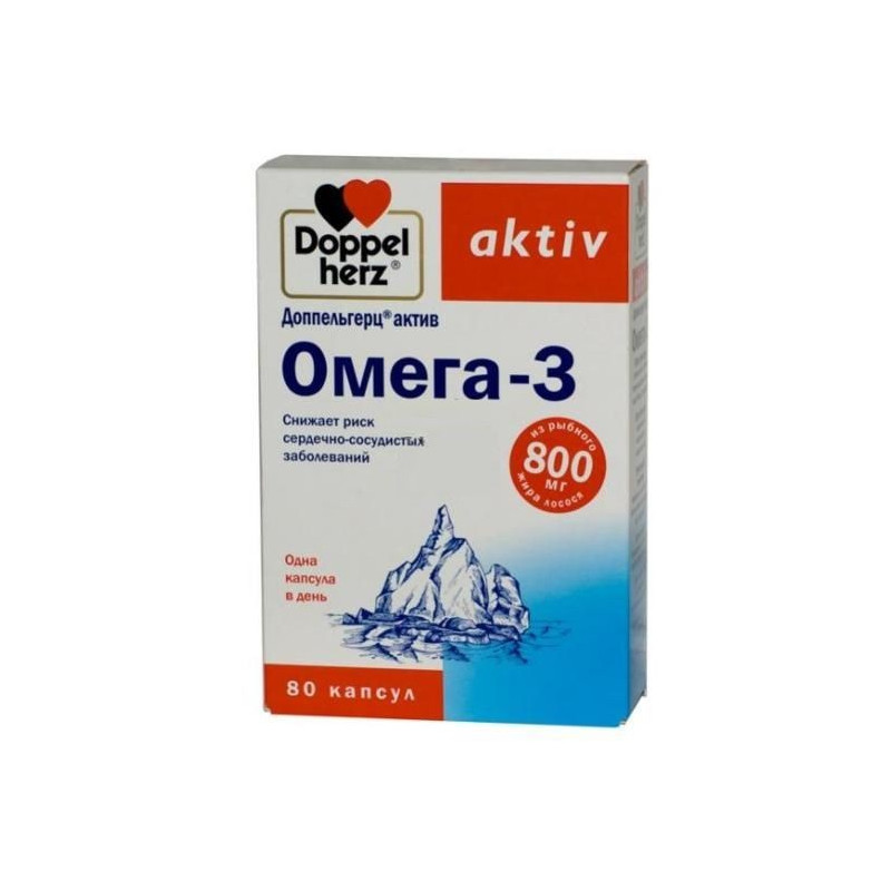 Buy Doppelgerts asset omega-3 capsules No. 80