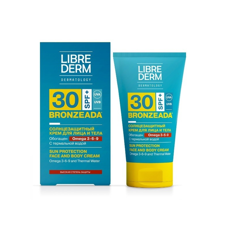 Buy Librederm (librederm) bronziada cream sunscreen spf30 tube 150ml