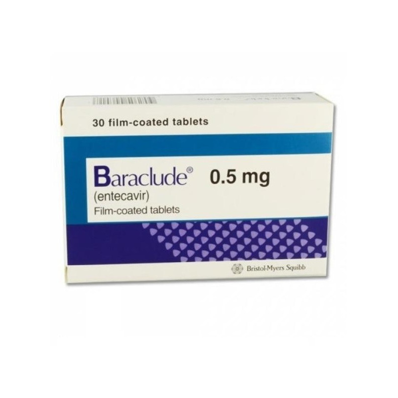 Buy Baraclude tablets coated 0,5mg №30