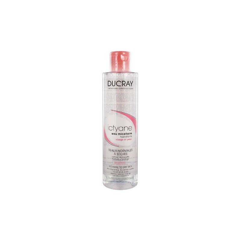 Buy Ducray (Dyukre) ictian water, micellar moisturizing face and eye 200ml