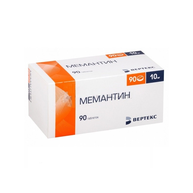 Buy Memantine coated tablets 10mg №90
