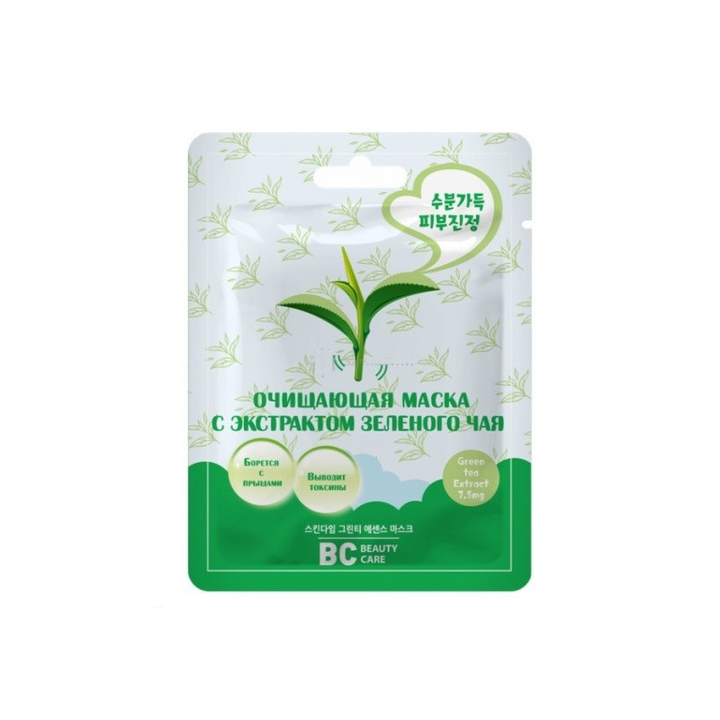 Buy Beauty care (bisi) green tea purifying tissue mask 26 ml