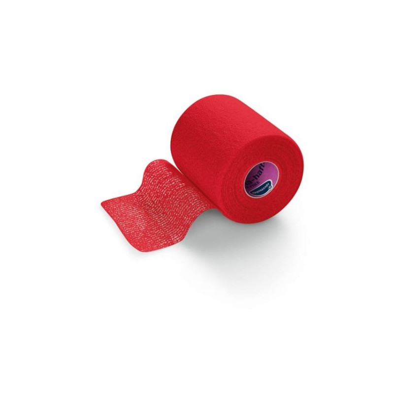 Buy Elastic cohesive bandage 4mh8sm (peha-haft) red