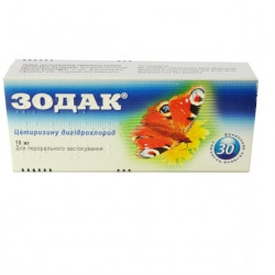 Buy Zodak tablets 10 mg number 30