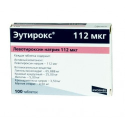 Buy Eutirox tablets 112mkg №100