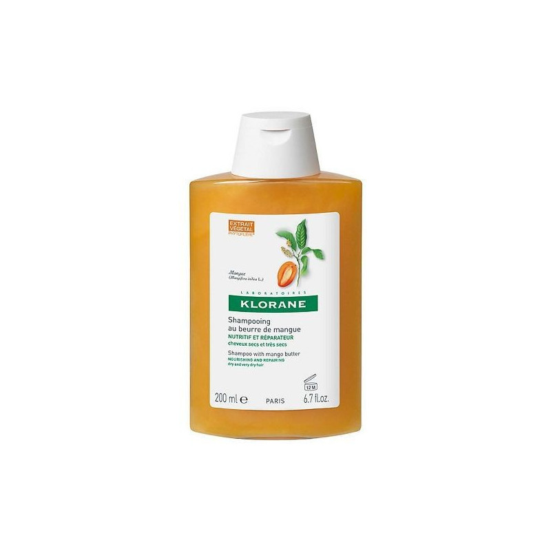 Buy Klorane (Kloran) shampoo with mango oil nourishing 200ml