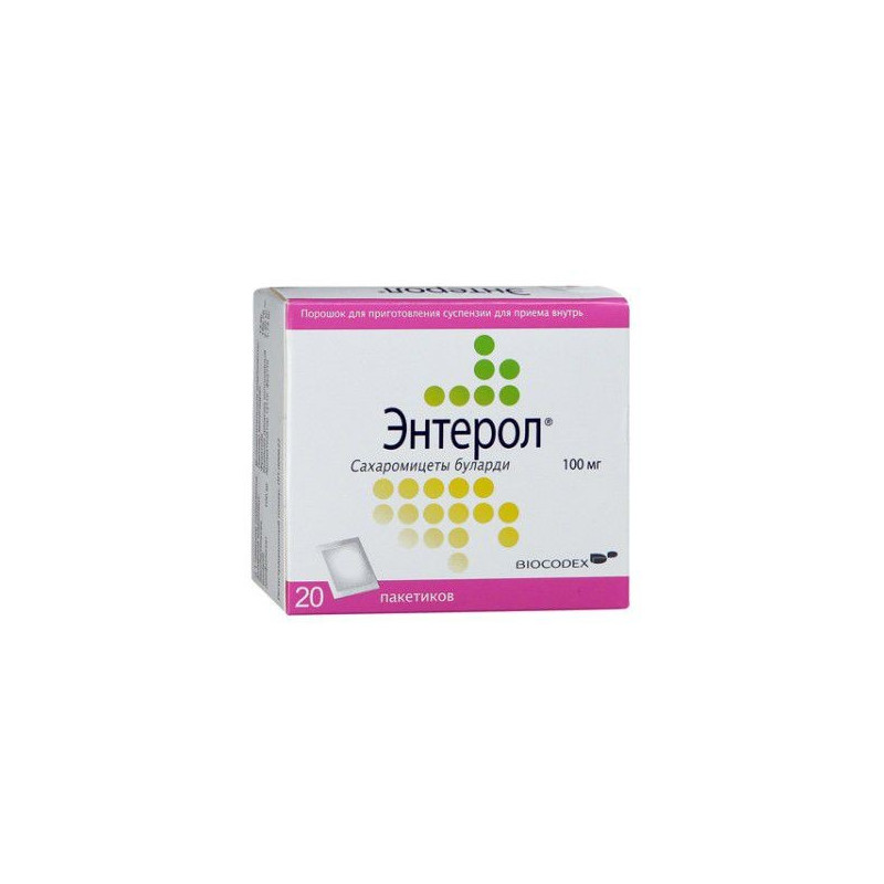 Buy Enterol powder 100mg sachet number 20