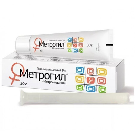 Metrogyl vaginal gel 1% 30g