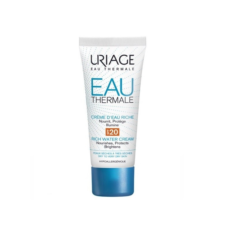 Buy Uriage (uyazh) moisturizing enriched cream spf20 40ml