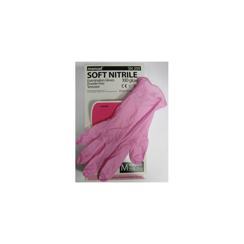 Buy Nitrile non-sterile gloves size m pair