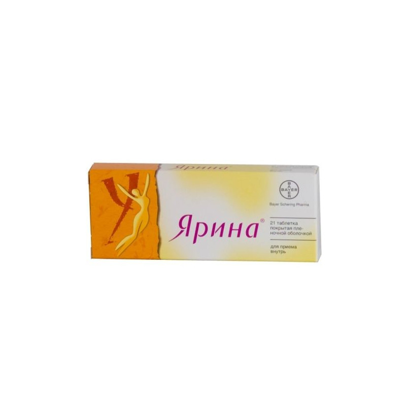 Buy Yarin tablets number 21