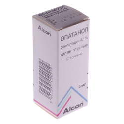 Buy Opatanol eye drops bottle / dropper 0.1% 5ml