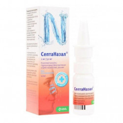 Buy Septanazal nasal spray 0.1mg + 0.005 / dose 10ml