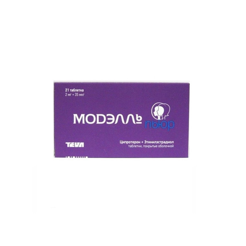 Buy Model puree tablets 2mg + 0,035mg №21