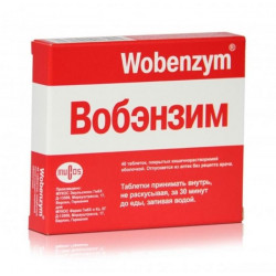Buy Wobenzym coated tablets number 40