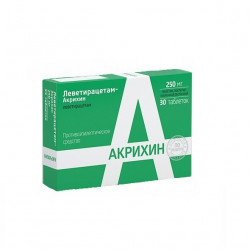 Buy Levetiracetam tablets 250mg №30
