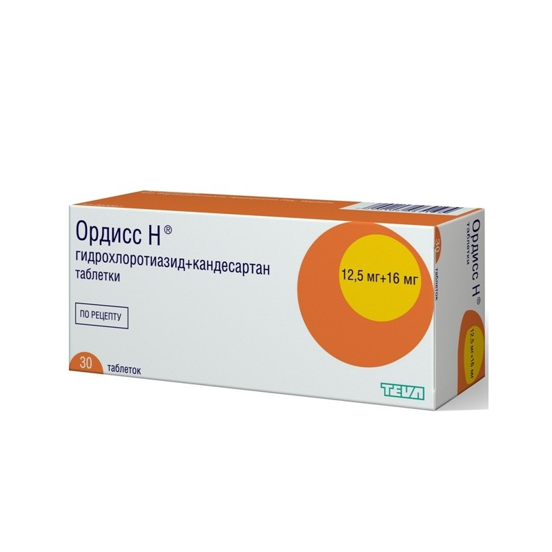 Buy Order n 12,5 + 16mg tablets number 30