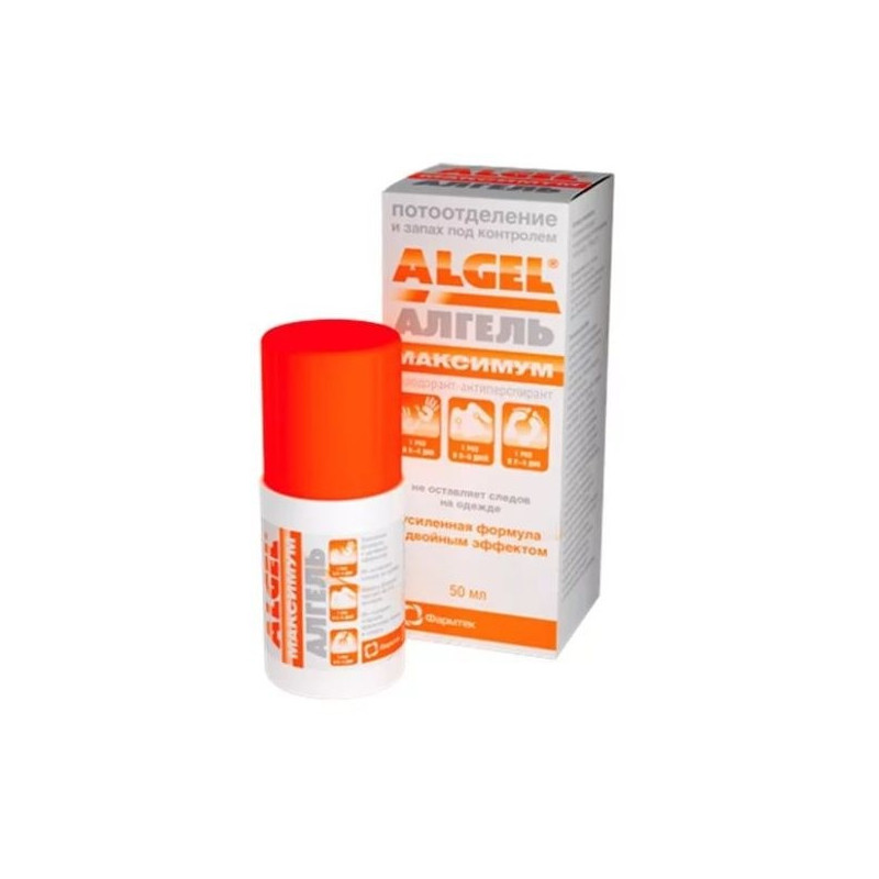 Buy Algel (Algel) antiperspirant maximum 50 ml