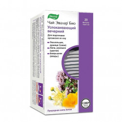 Buy Tea Evalar bio filter package 2g №20 soothing evening