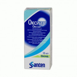 Buy Oksial moisturizing ophthalmic solution 10ml