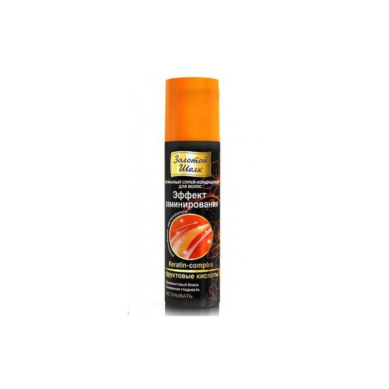Buy Golden silk spray hair conditioner effect lamination 190ml