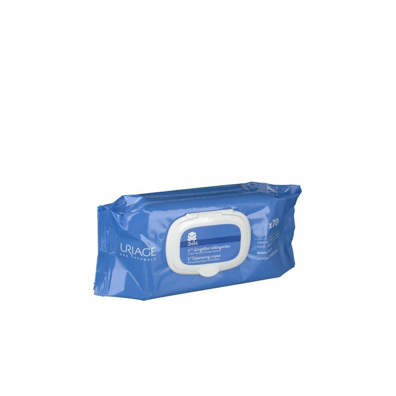 Buy Uriage (uiyazh) veve cleansing wet wipes with thermal water №70