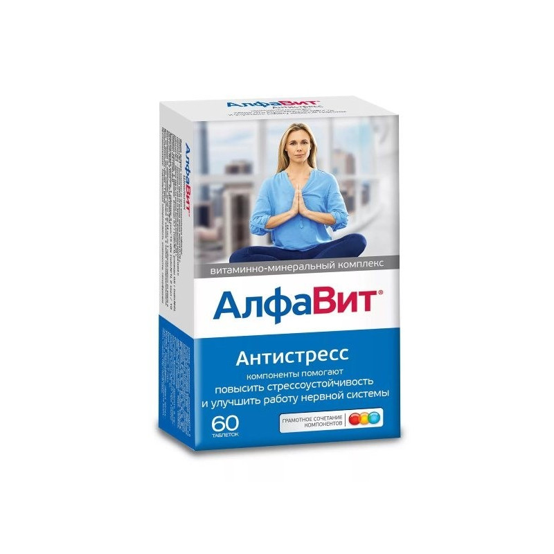 Buy Alphabet anti-stress tablets number 60