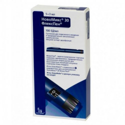 Buy Novomix 30 Flekspen syringe pen 100m / ml 3ml n5