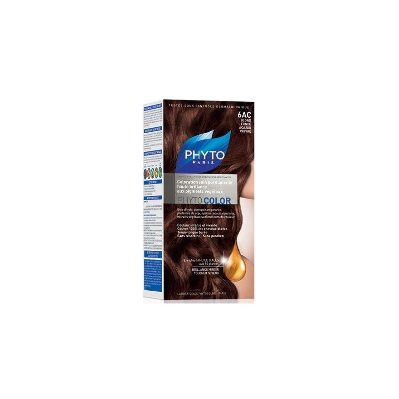 Buy Phyto (phyto) fitokolor 6as hair color dark blond copper-mahogany