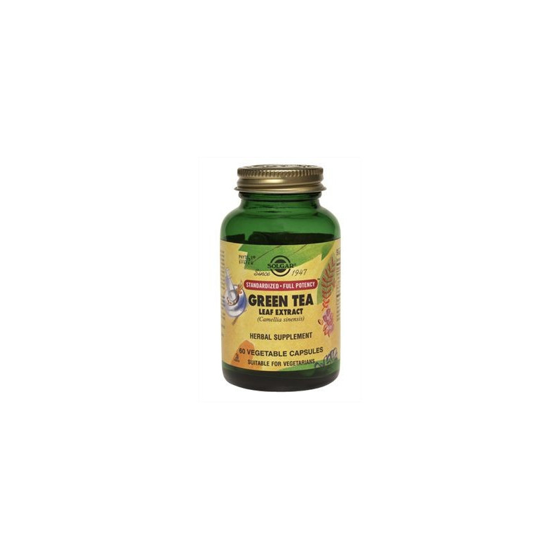 Buy Solgar (slang) extract of green tea leaf capsules No. 60
